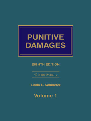 cover image of Punitive Damages